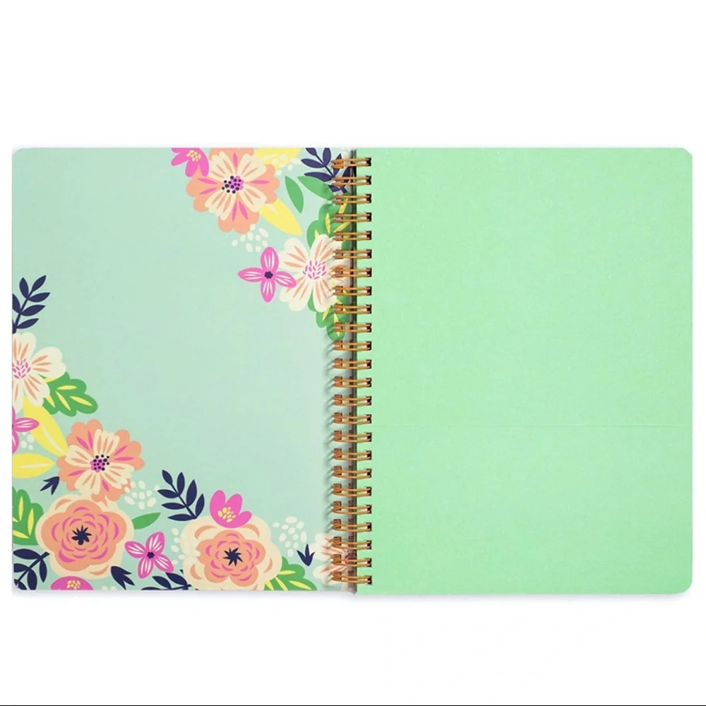 Steel Mill & Company Mini Notebook in Mint Floral
